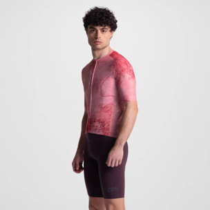 Motion Maillot Manches Courtes - Rose