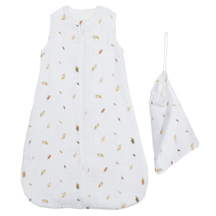 Gigoteuse en coton bio blanc