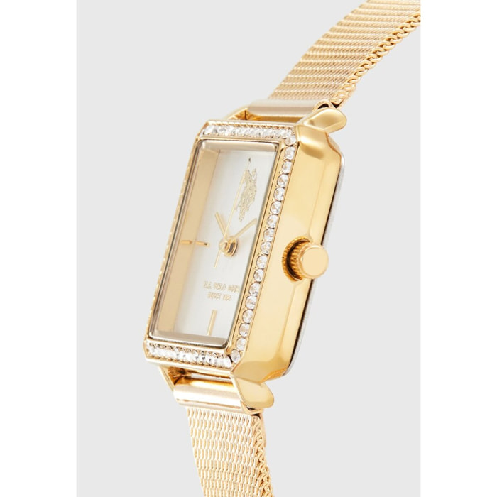 Orologio U.S. Polo Assn. In maglia milanese