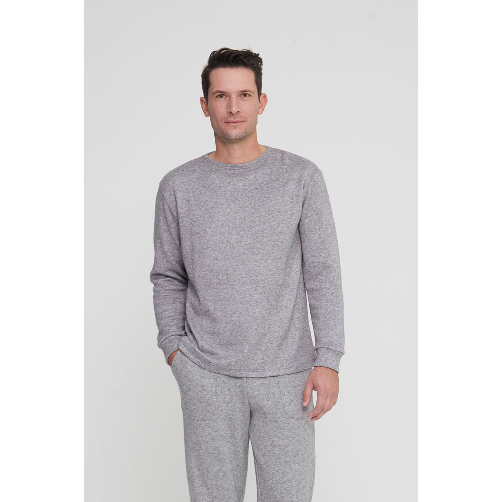 Completo loungewear uomo spider in maglina girocollo Noidinotte