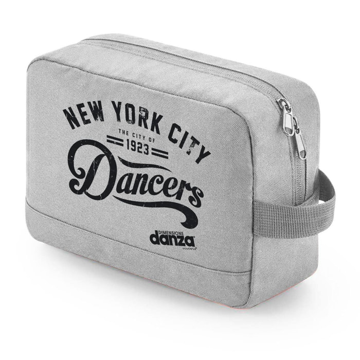 Beauty case poliestere RPET, Dimensione Danza Sisters Gym Grey
