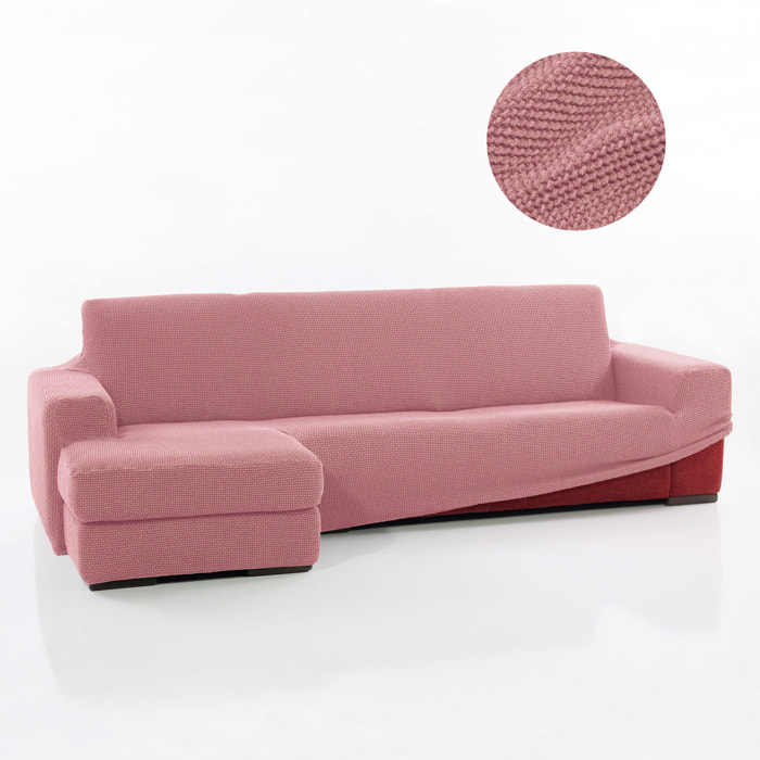 Funda para Chaise Longue izquierdo (visto de frente) brazo corto SÚPER ELÁSTICA modelo HELENA