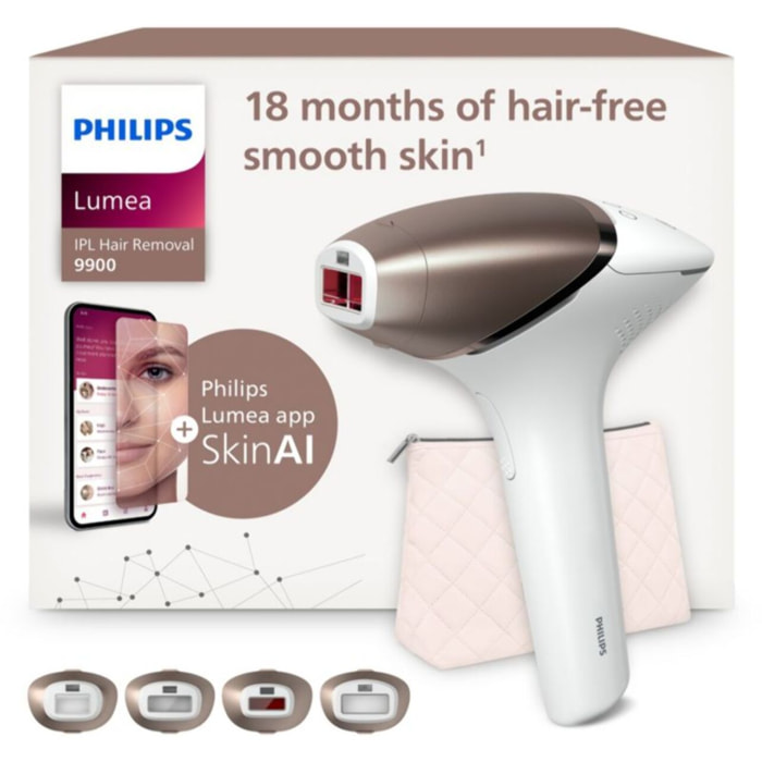 Epilateur lumière pulsée PHILIPS IPL BRI951/01 SERIE 9000