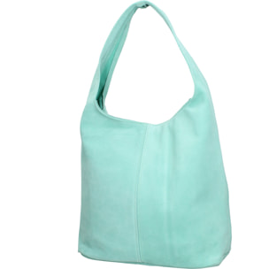 Borsa a mano da donna Made in Italy - Modello Valeria Chic - 100% pelle - 40.0 x 35.0 x 15.0 cm