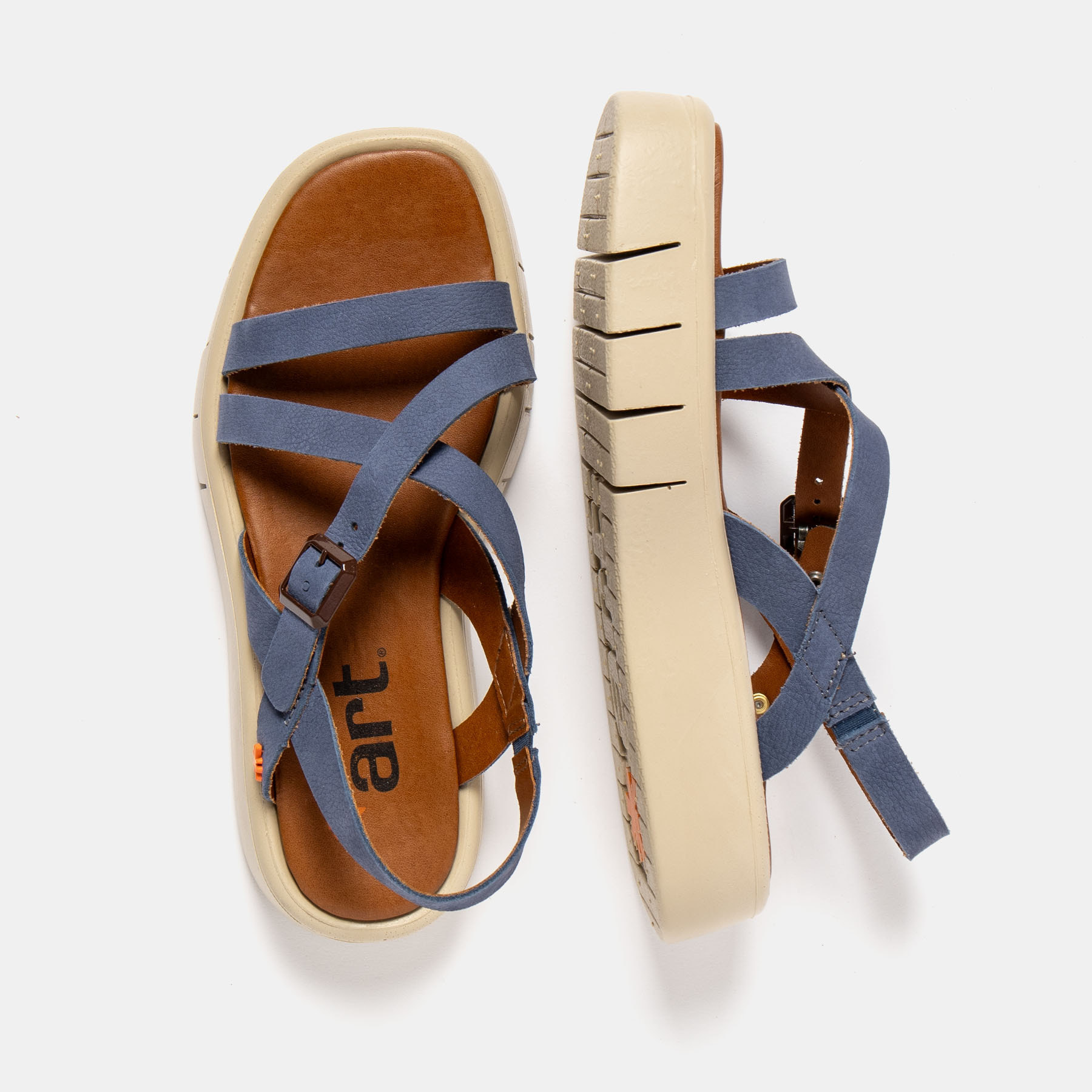 Sandalias 1853 NOBUCK OCEAN/ MALAGA color Ocean