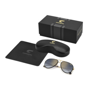 Gafas de Sol Carrera 1054/S VVP de Metal Hombre 63 mm