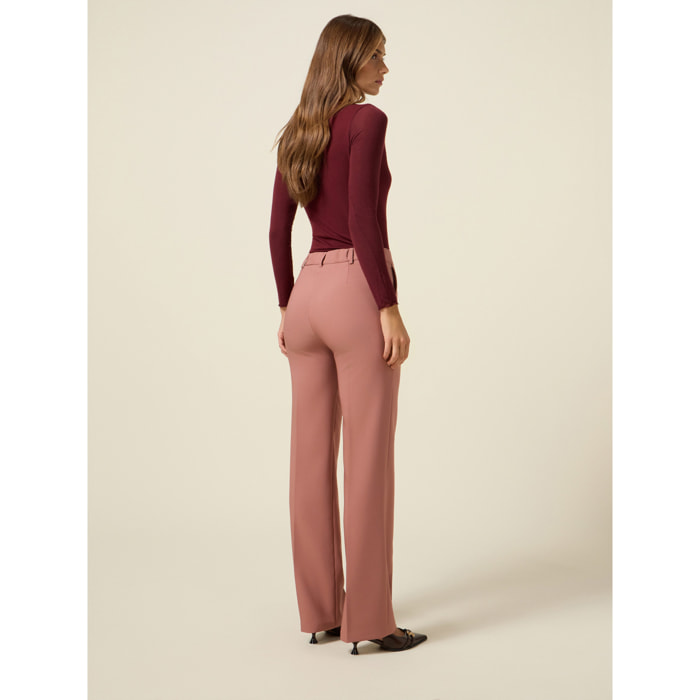 Oltre - Pantaloni in tessuto tecnico - Rosa