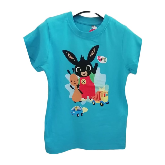 Maglietta T-Shirt Bing Azzurra Lui Bing