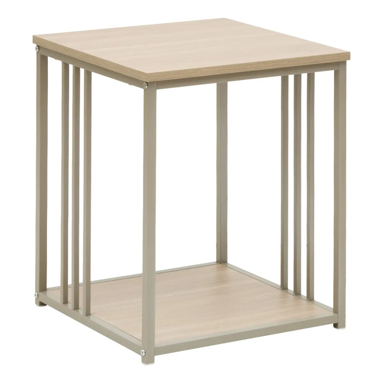 Table de chevet Duna rectangulaire 40x50cm beige