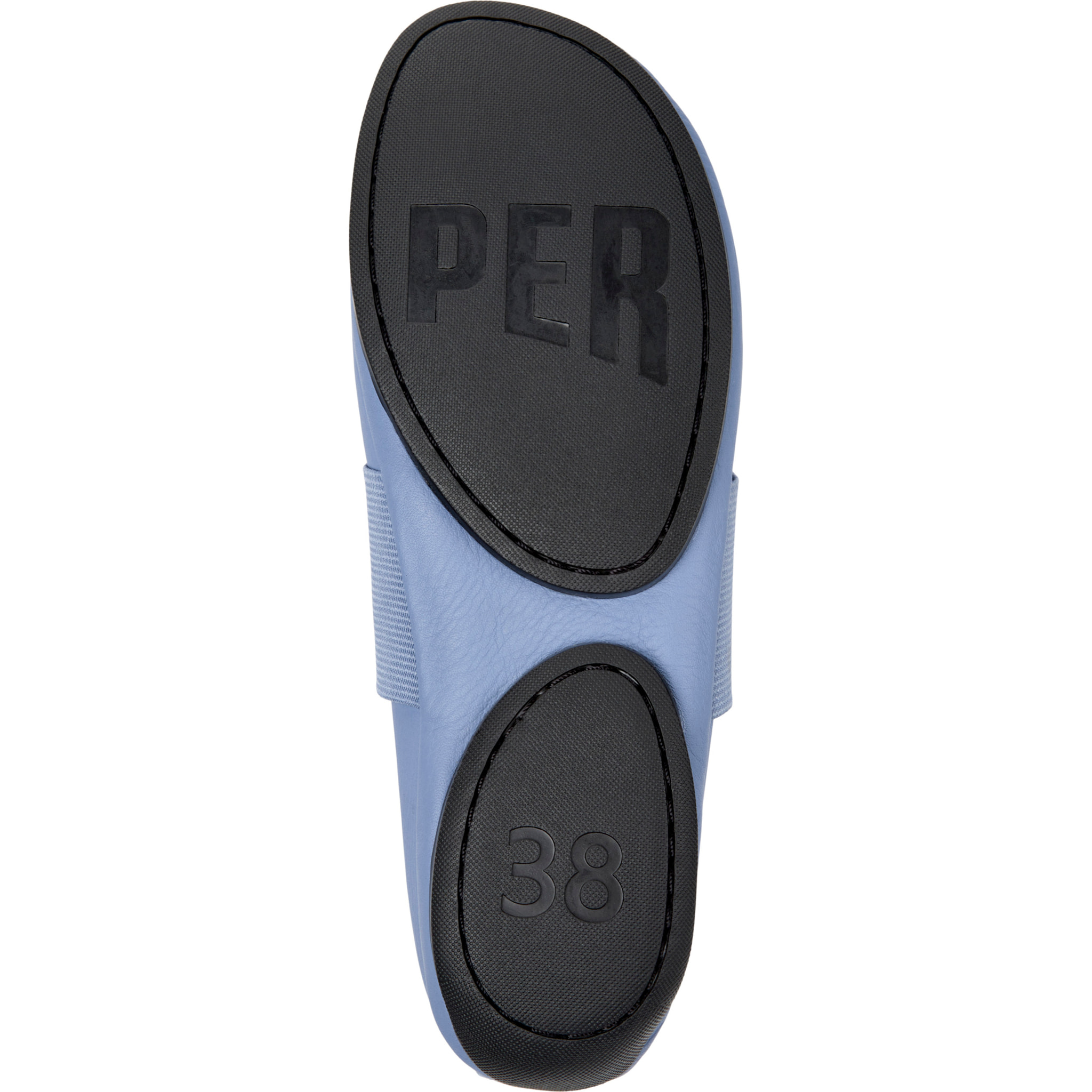 Ballerine - CAMPER Right Nina - Blu - Pelle liscia