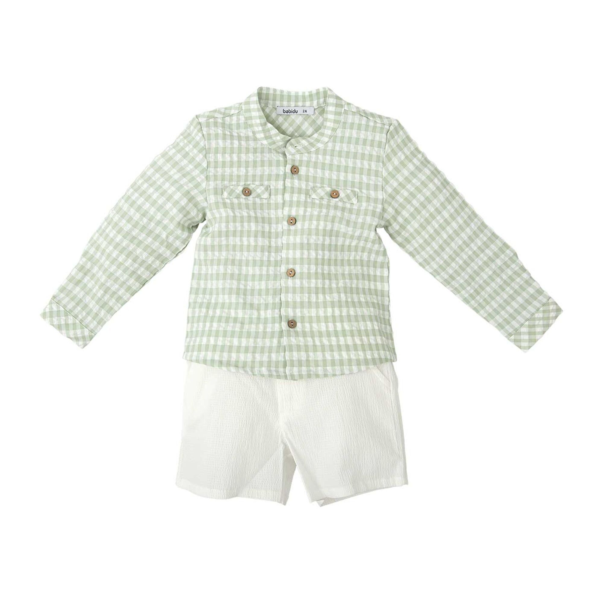 Conjunto Manga Larga Niño Secreto