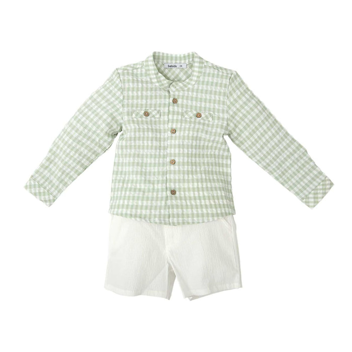 Conjunto Manga Larga Niño Secreto