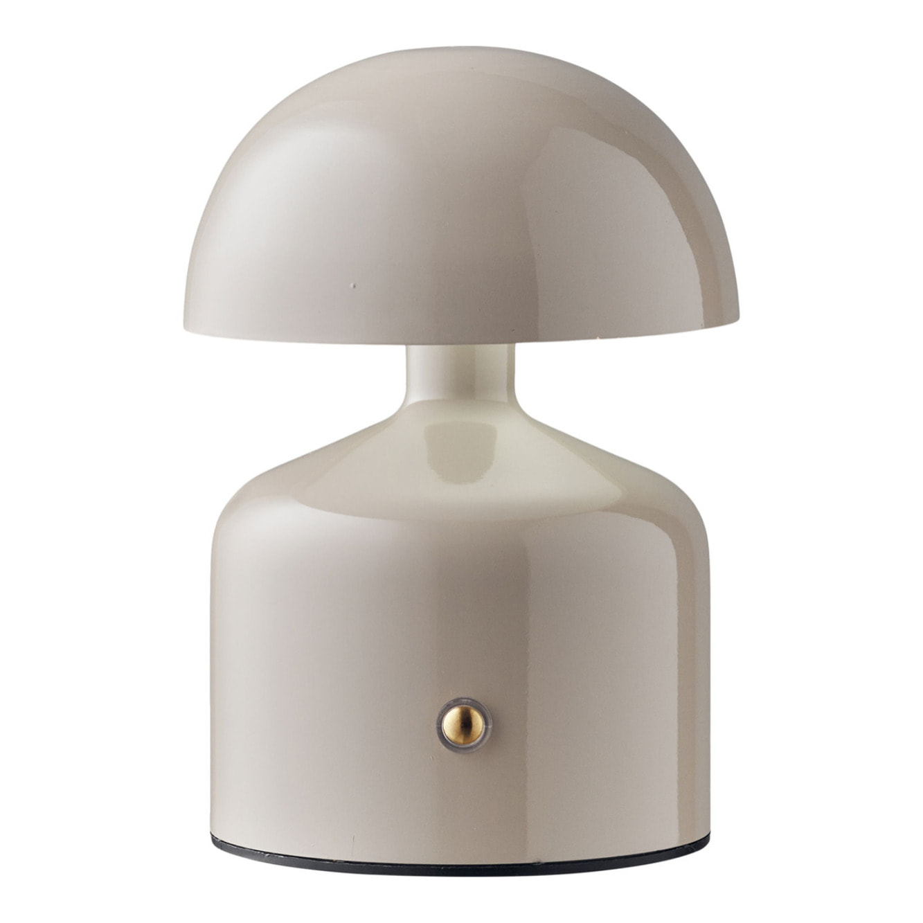 Aulla Lampada da Tavolo Ricaricabile in Metallo Grigio