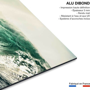 Tableau surf tube en bodyboard Tableau alu Dibond