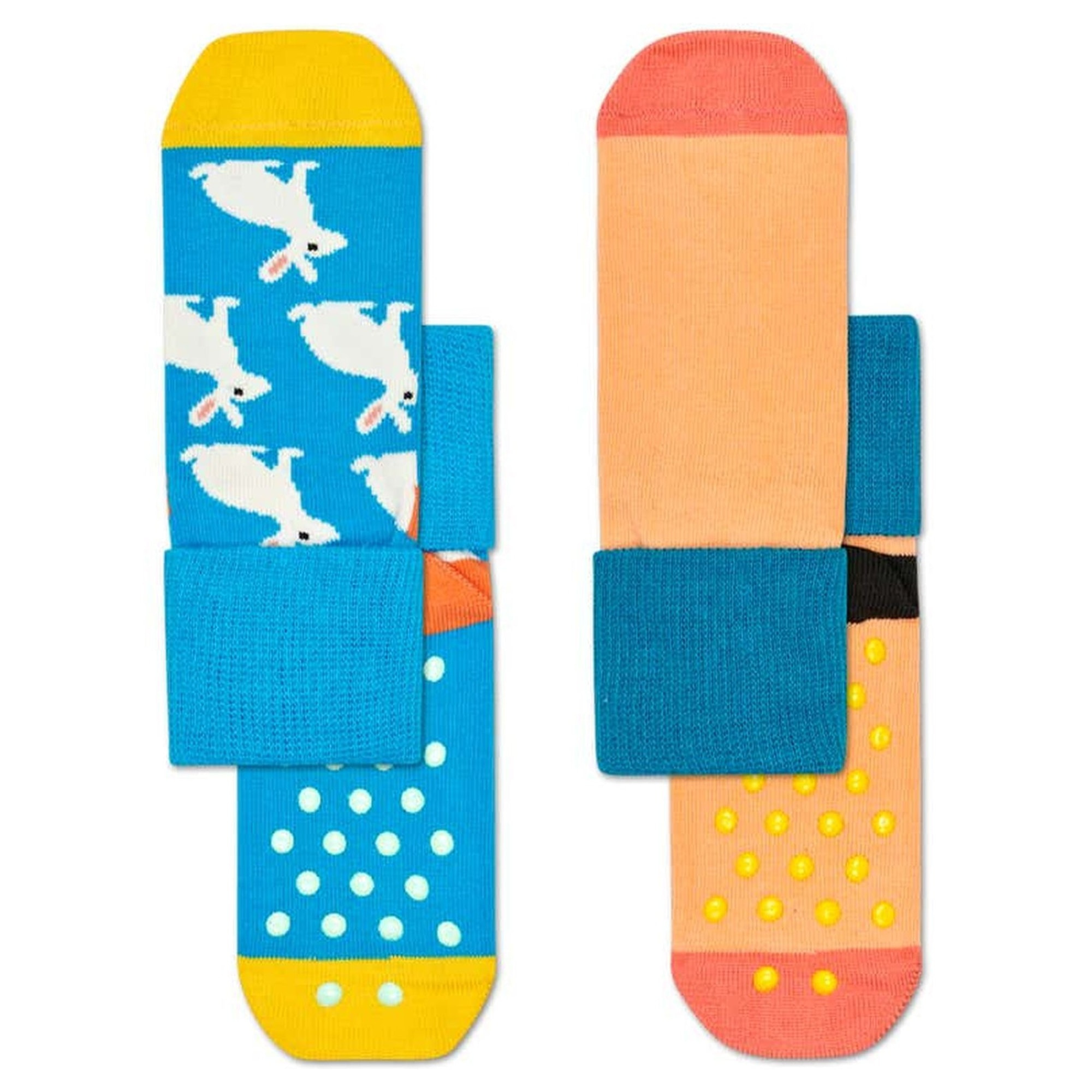 Calcetines pack-2 kids bunny anti-slip