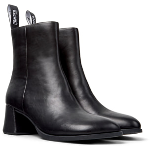 Botines - CAMPER Kora - Negro - Cuero liso