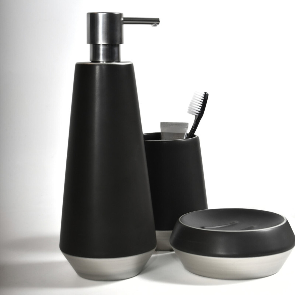 GOBELET EN CERAMIQUE JOSHUA SILVER MATT