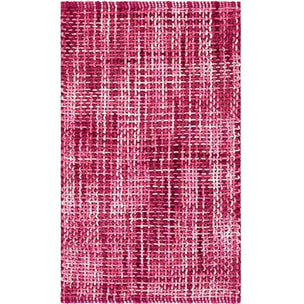 Tappeto bagno CRAZY FUCSIA in microfibra misto cotone, morbido antiscivolo lavabile in lavatrice, tappetino lavabo sanitari bagno