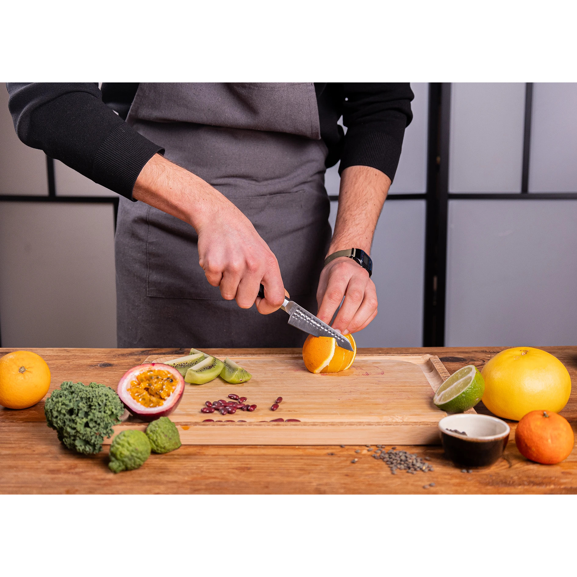Set complet de couteaux (4 pièces) - Collection Bunka