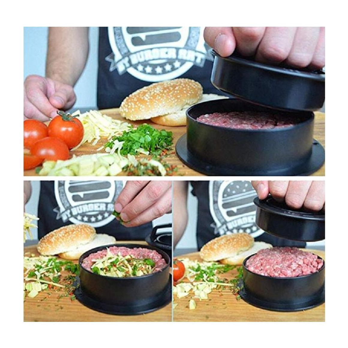 Presse à burger Herzberg HG8105