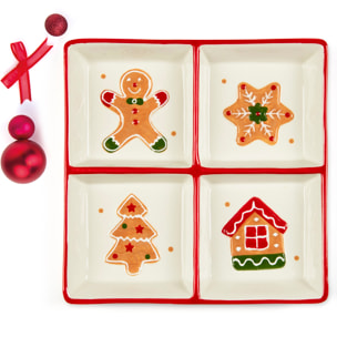 Piatto a Servire Excelsa - Wonderful Ginger, Ceramica Multicolore