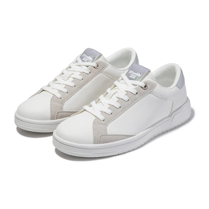 Zapatillas Casual Mujer Court V2 Tennis Basic Blanco D.Franklin