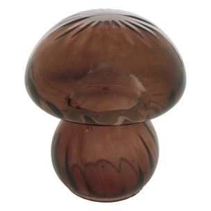 Objet déco champignon Automne 13,2x13,2cm