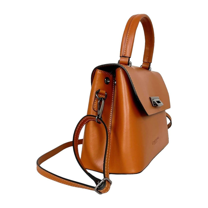 Bolso de mano Cheval Firenze Vittoria Camel