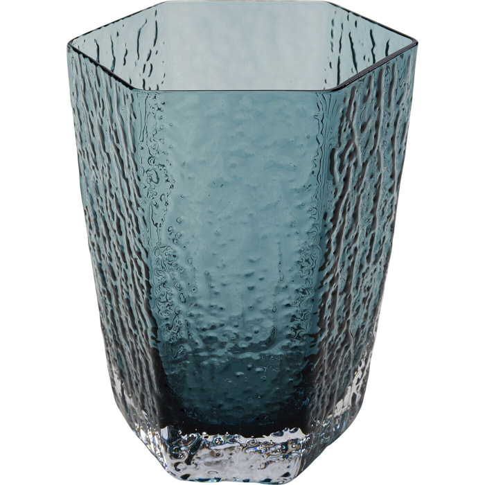 Verres à eau Cascata bleus set de 6 Kare Design