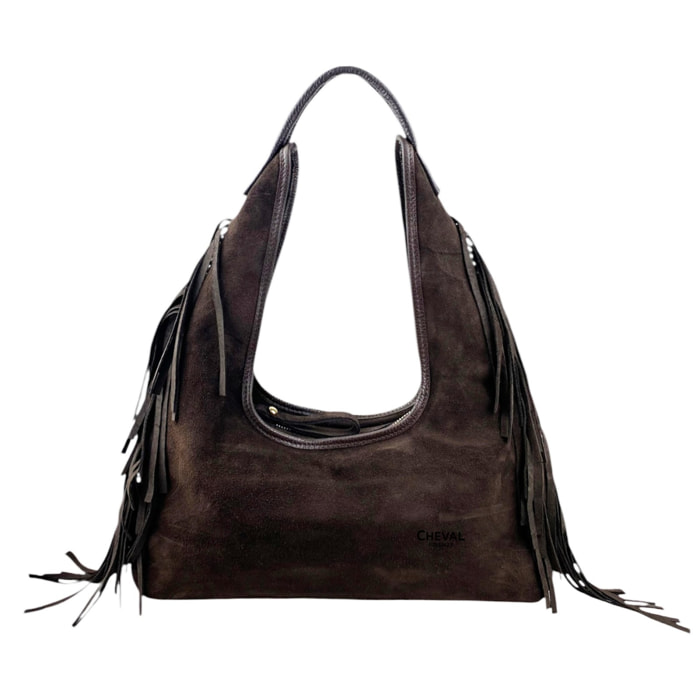 Bolso de Hombro Cheval Firenze Cecilia Cabeza de Moro