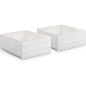 Lot de 2 tiroirs pour lit cabane enfant - MARTIN
