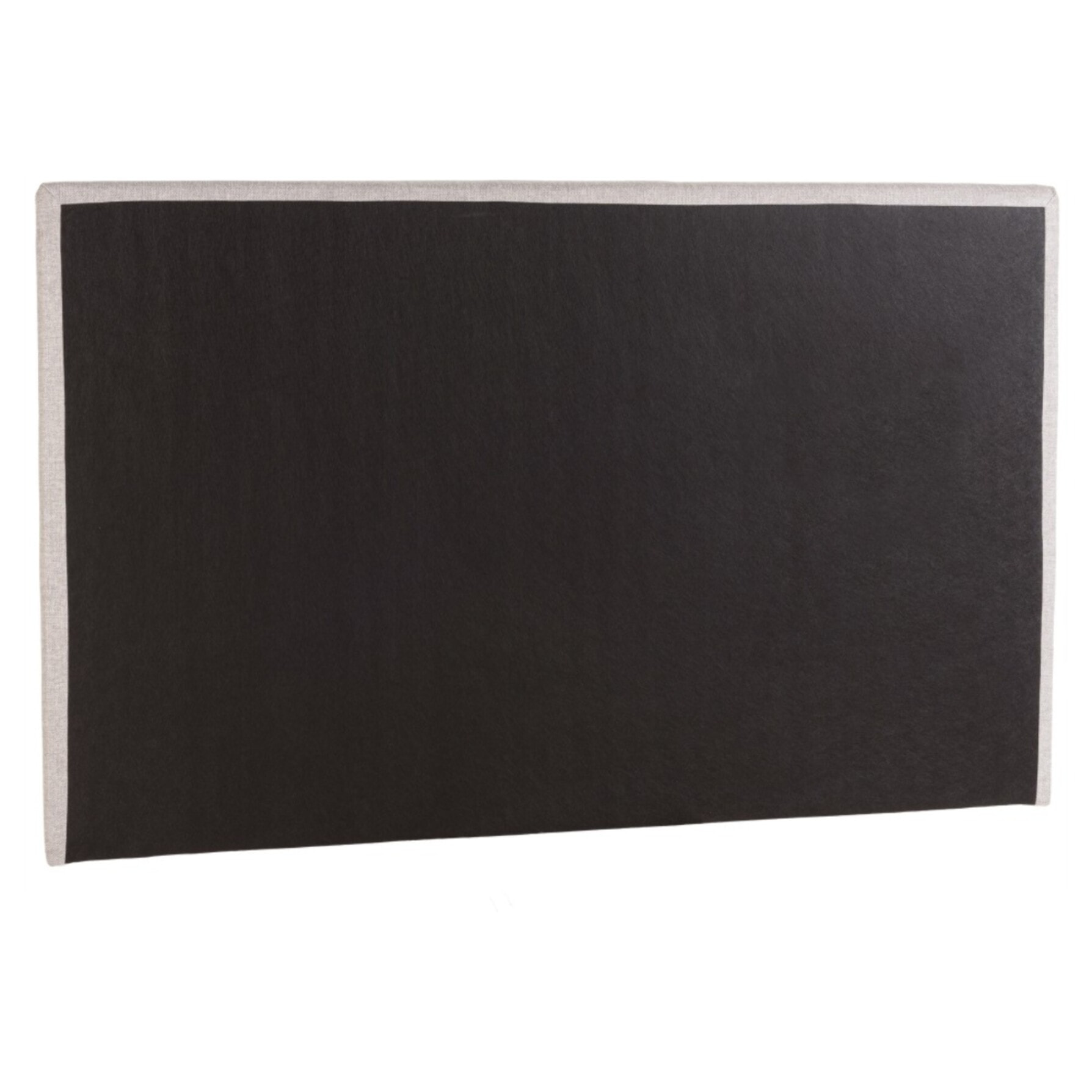 ARTHUR - Tête de lit rembourrée pour lits 140/160cm couleur grise