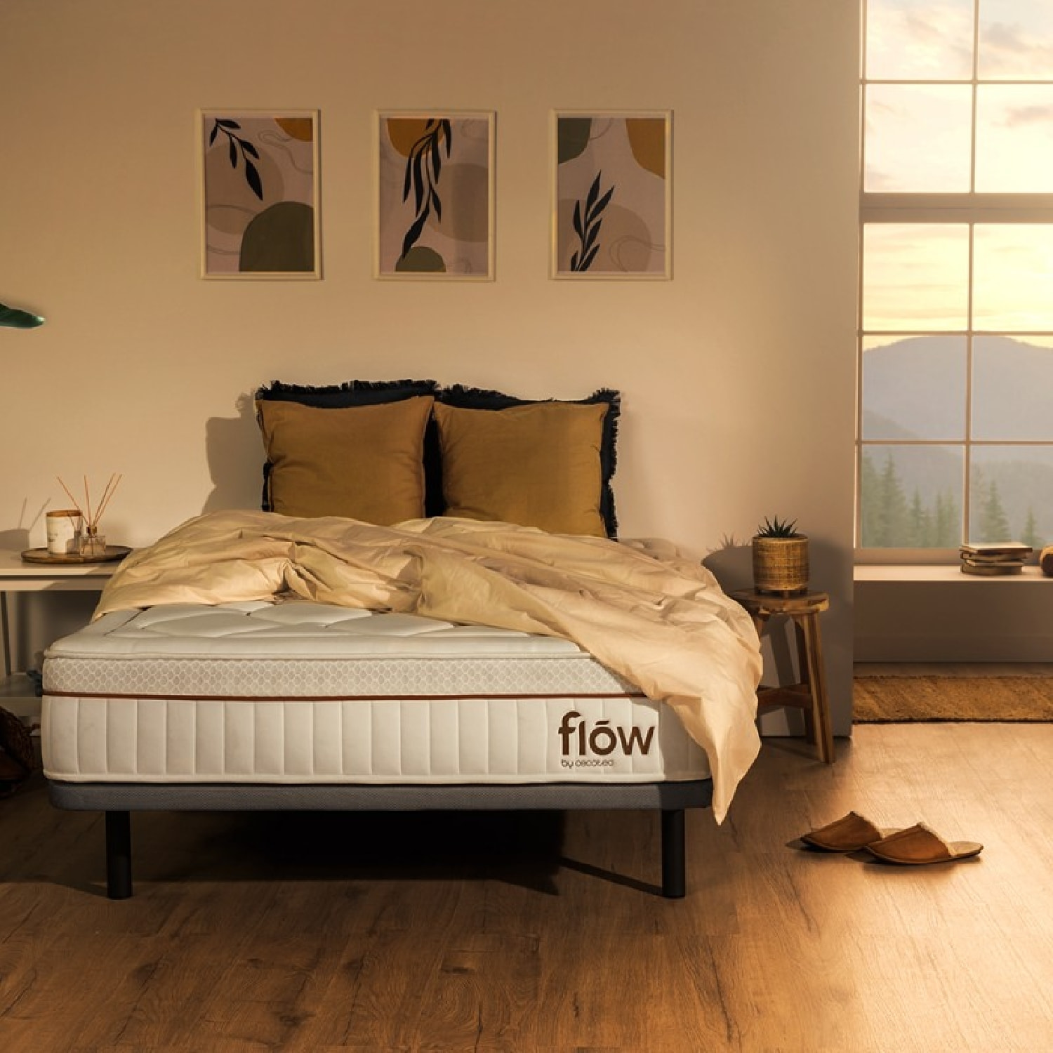 Cecotec Matelas Flow HybridSpring Fresh 6000 105X190 Multi couche, 30 cm de haut