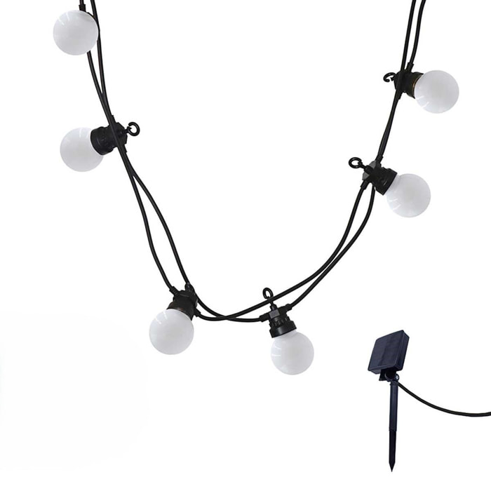2 Guirlande solaire PARTY 10 LED 5.7M