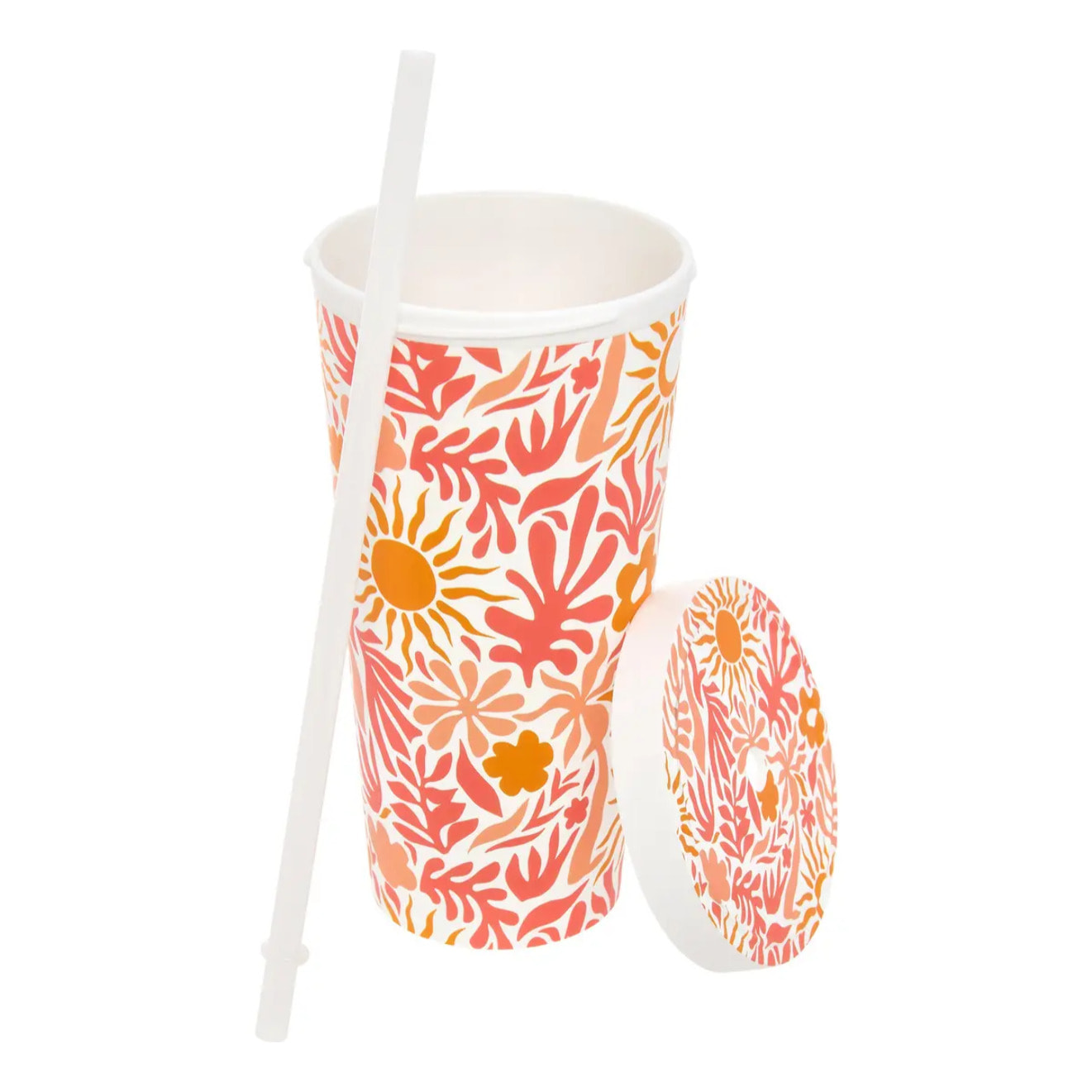 Mug Solea avec paille 55cl