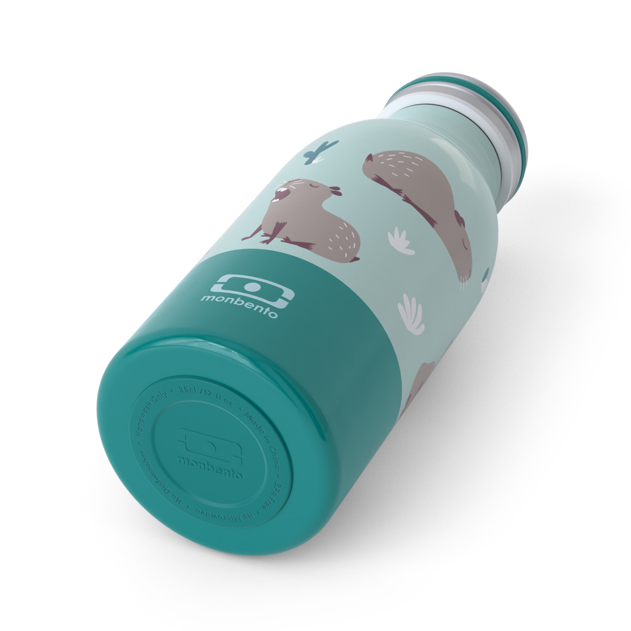 Bouteille isotherme enfant Cooly 350ml Bleu Capybara
