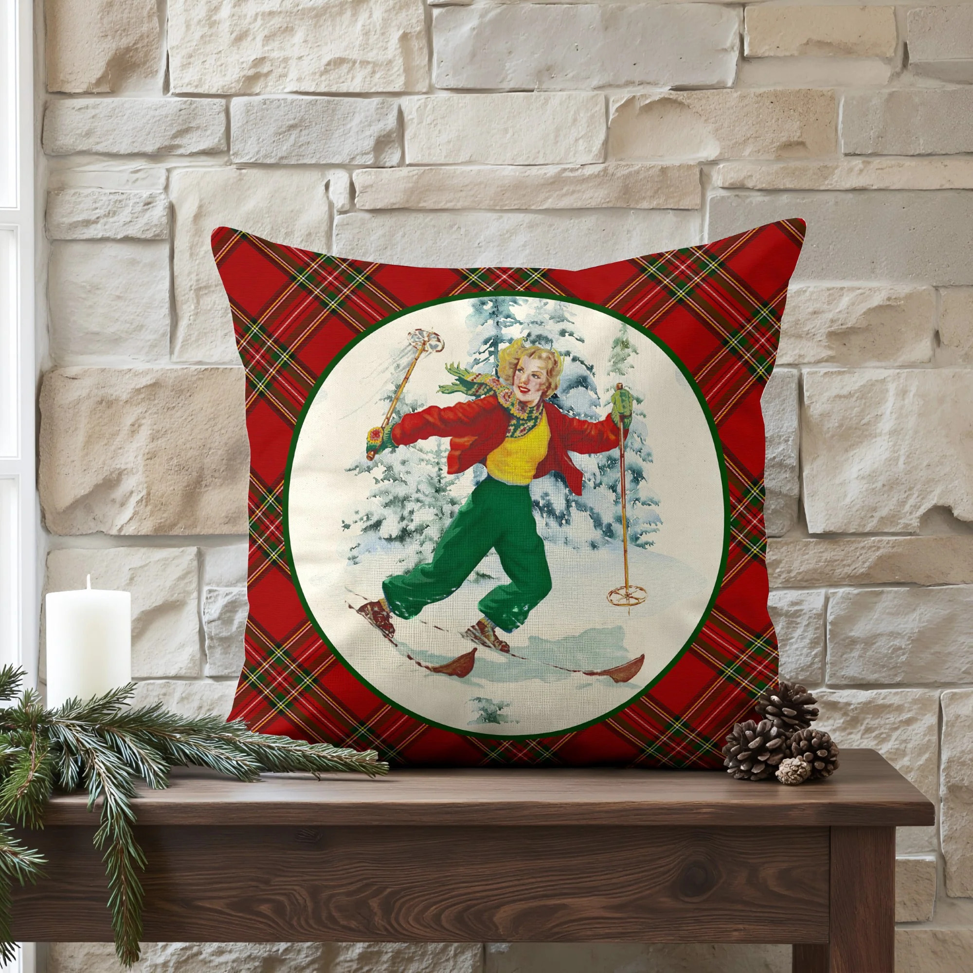 Housse de coussin Christmas Sky A