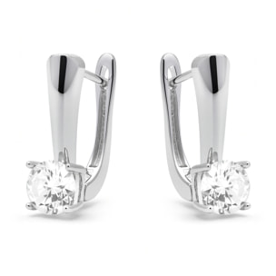 Pendientes acabado en Plata de Ley 925