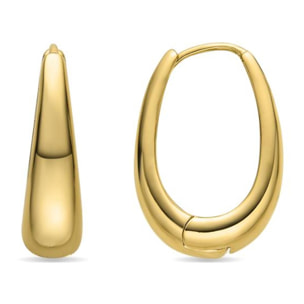 Pendientes acabado oro 18k