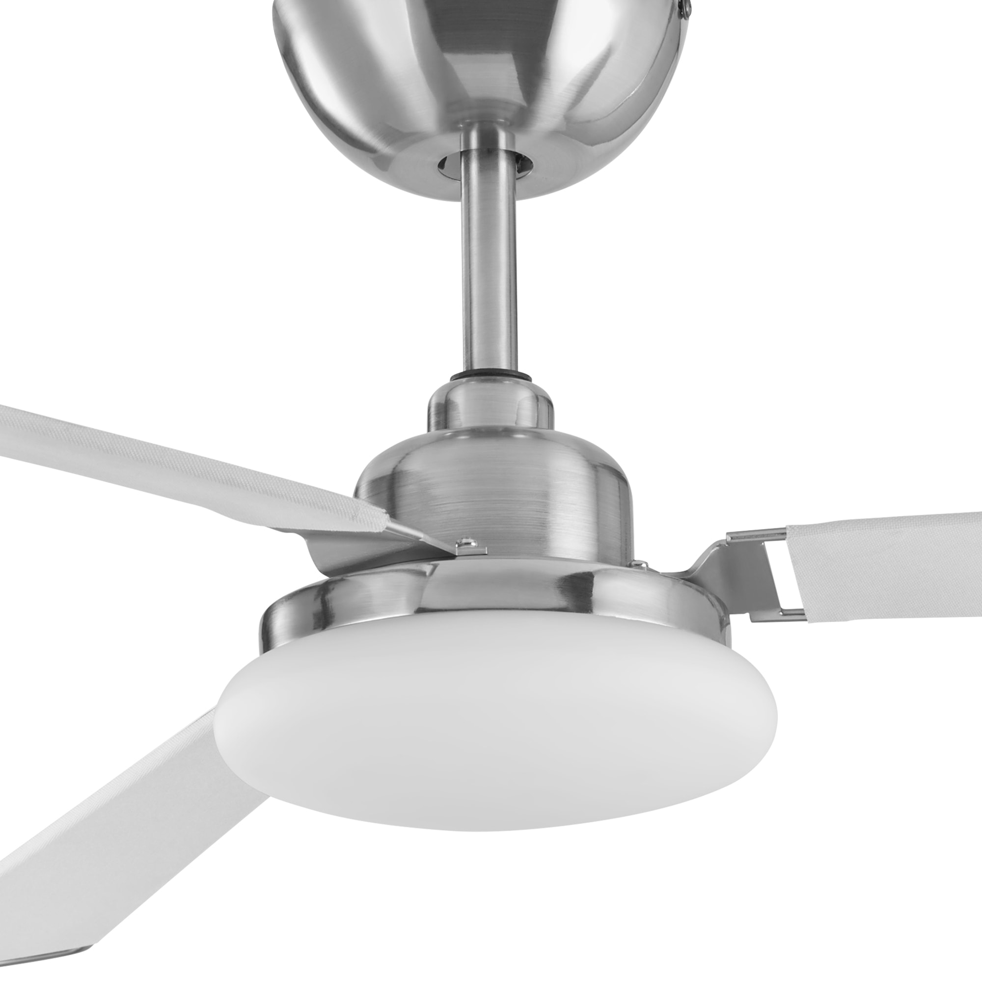 Forlight Ventilador Calima LED 15.9W 3000K Níquel satinado Blanco 551lm