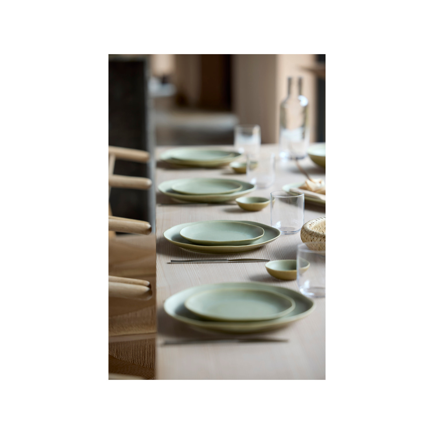 Assiette plate Shoku