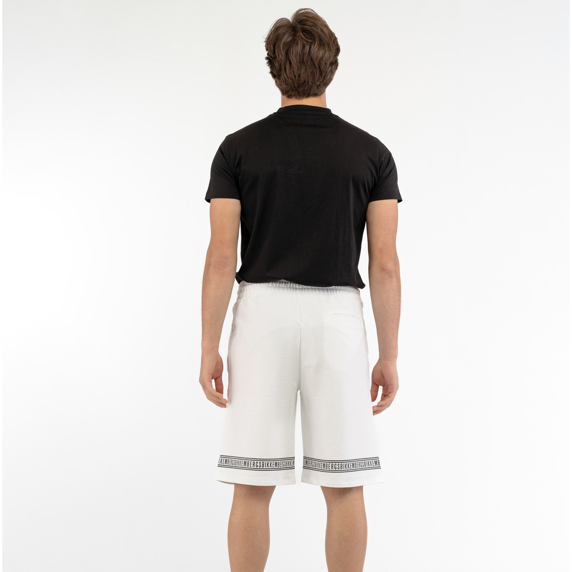 BIKKEMBERGS bermuda uomo white