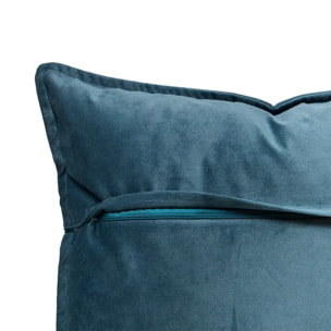 Coussin Lilou bleu egéen 55x55cm