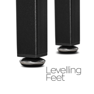 Sabi - Tavolo bar con 4 sgabelli quadrati in stile industrial bleach, set angolo breakfast