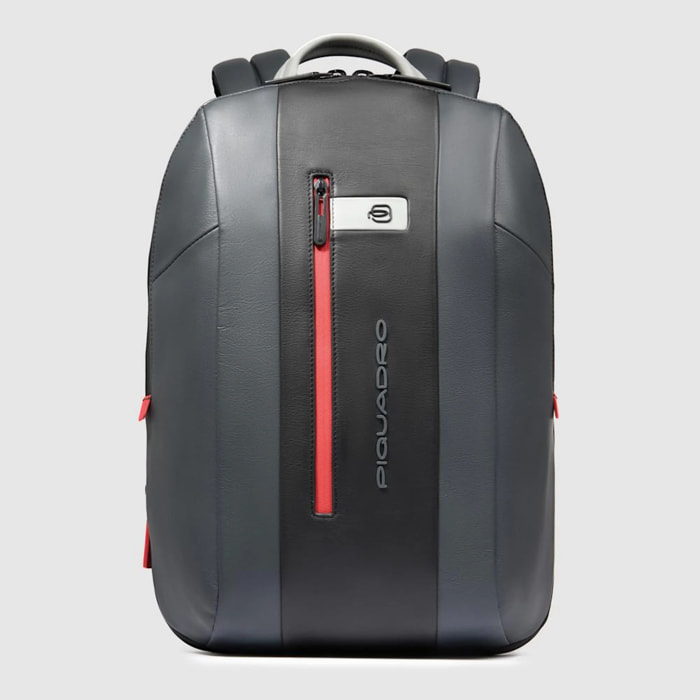 Piquadro Zaino porta pc e porta iPad® con protezioni antiurto e RFID, espandibile
