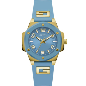 Reloj Guess GW0555L3 Mujer Analogico Cuarzo con Correa de Silicona