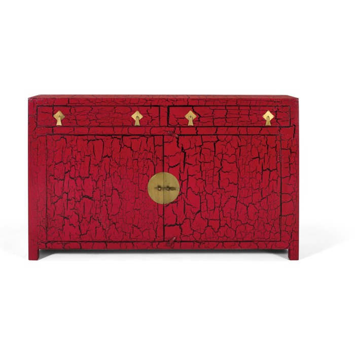 Aparador de Madera de Mango, Mdf Estilo Oriental