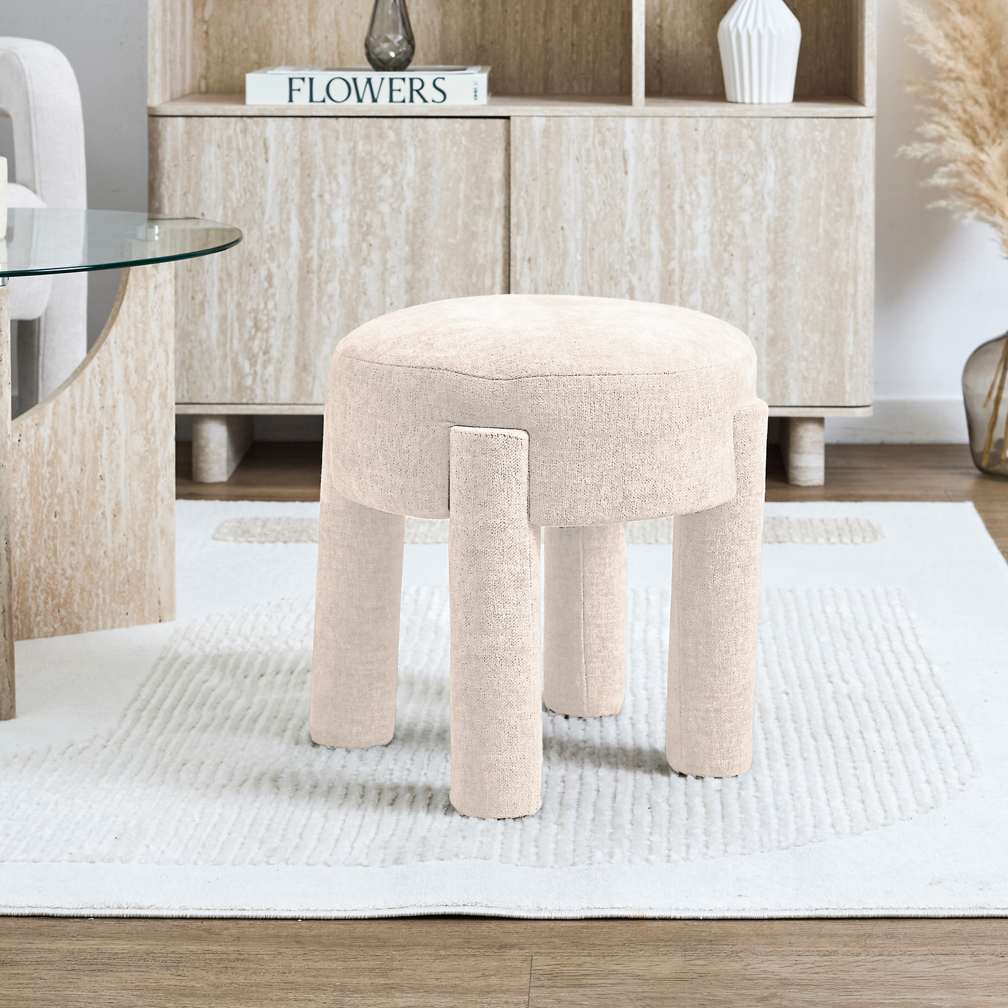 Tabouret Emilia Beige