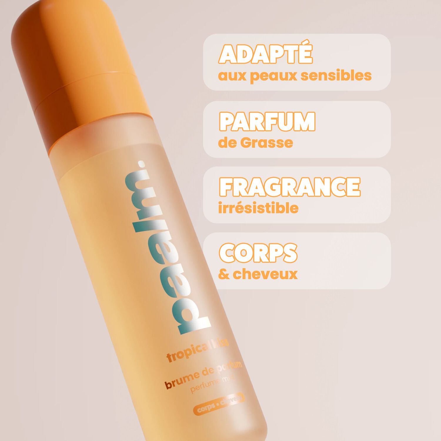 Brume Tropical Kiss - Brume de Parfum Corps & Cheveux