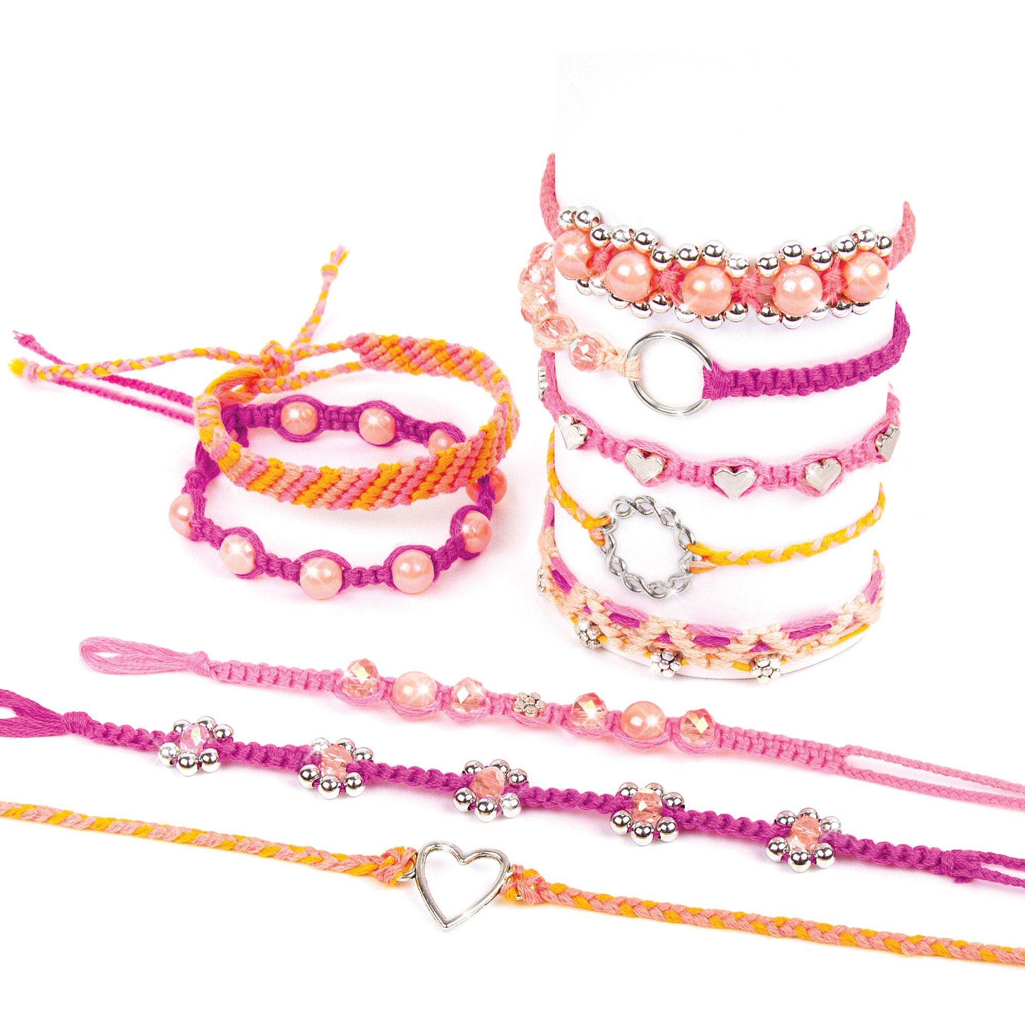 Braccialetti dell'amicizia in macramè